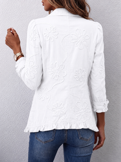 Veste Femme Chic Plissé